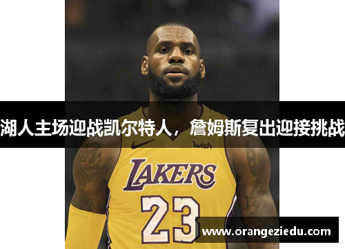 湖人主场迎战凯尔特人，詹姆斯复出迎接挑战